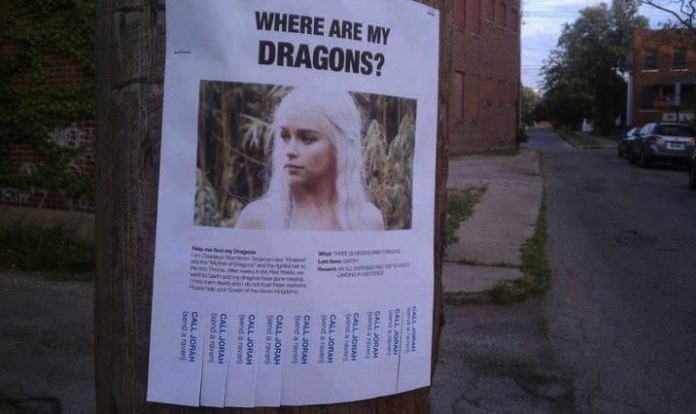 Where are my Dragons !